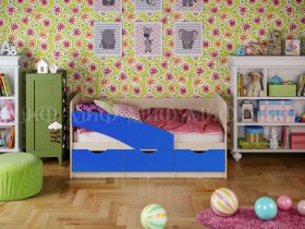 Кровать детская Бабочки 2,0 м в Якутске - yakutsk.mebel-nsk.ru | фото