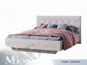 Кровать двуспальная 1,6м Кимберли КР-13 в Якутске - yakutsk.mebel-nsk.ru | фото