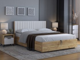 Кровать двуспальная 1,6м Юлия в Якутске - yakutsk.mebel-nsk.ru | фото
