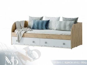 Кровать с ящиками Тренд КР-01 в Якутске - yakutsk.mebel-nsk.ru | фото