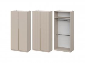 Шкаф ШК-100 Эккервуд (меланж) в Якутске - yakutsk.mebel-nsk.ru | фото